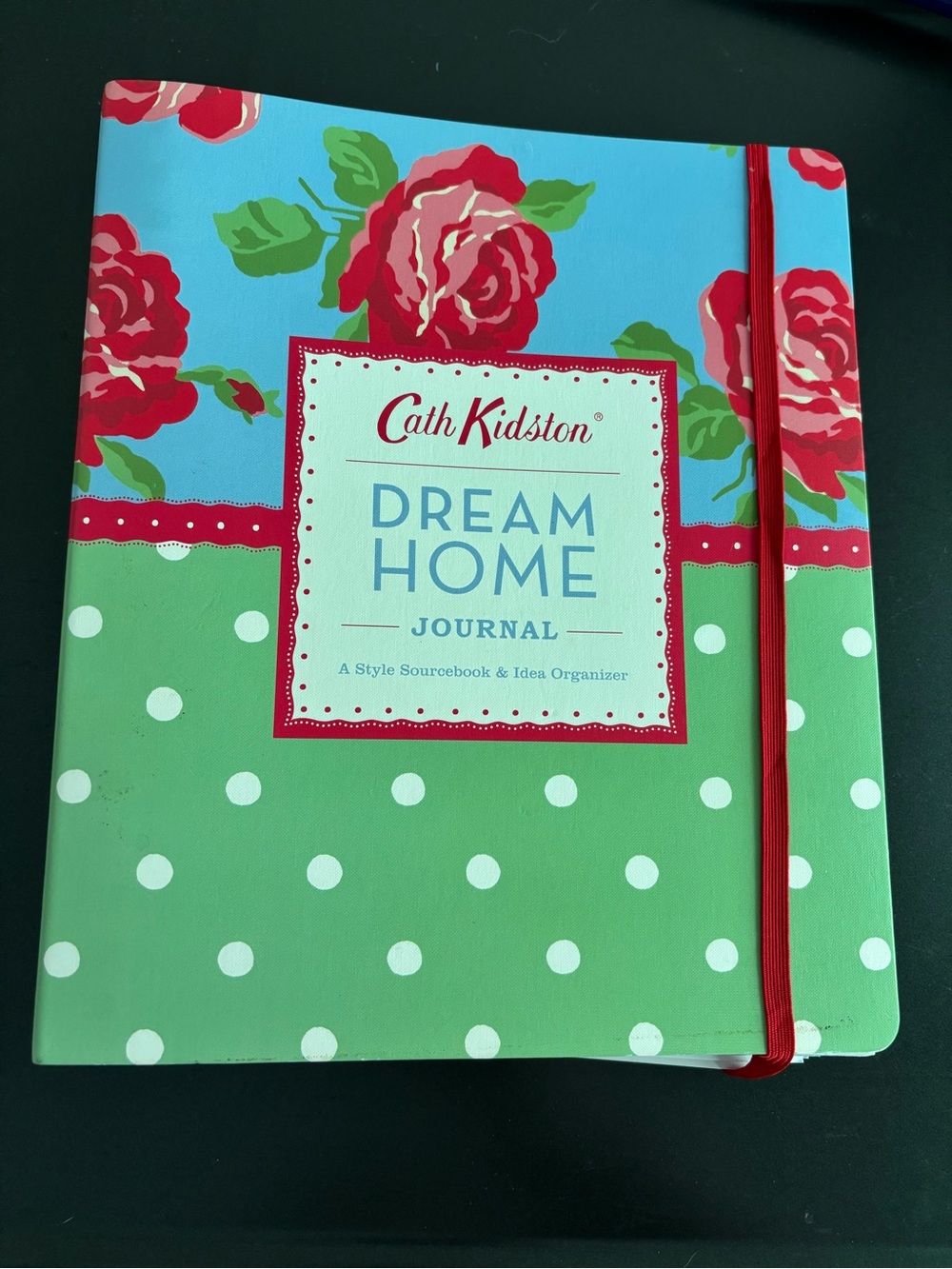 Cath Kidston Floral & Polka Dot Dream Home Journal Interior Design Decorating